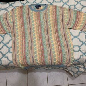 Northern Isles coogi inspired sweater